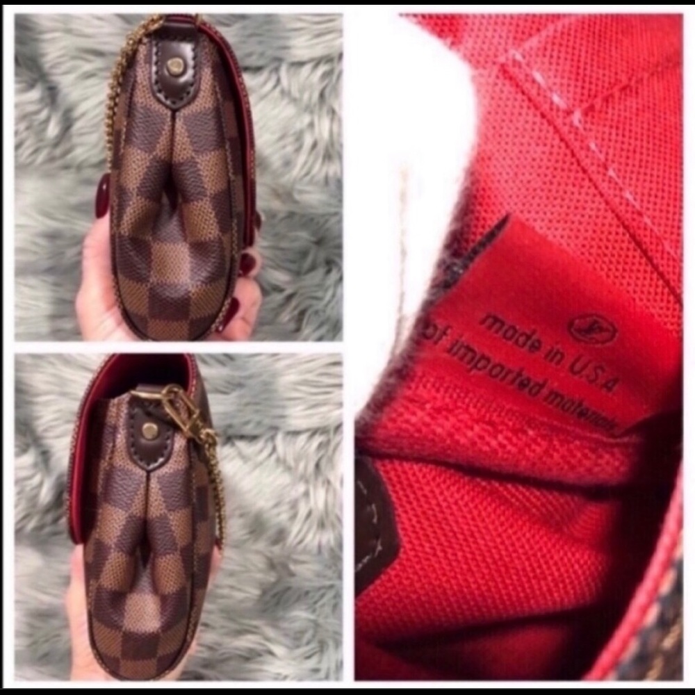 LOUIS VUITTON Ebene Favorite MM - Picture 4 of 11